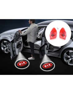 Kia Wired Car Door Logo Projector Lights 2