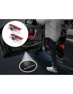 Mercedes-Benz Wired Car Door Logo Projector Lights
