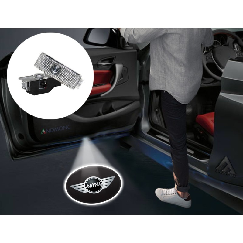 Mini Cooper Wired Car Door Logo Projector Lights