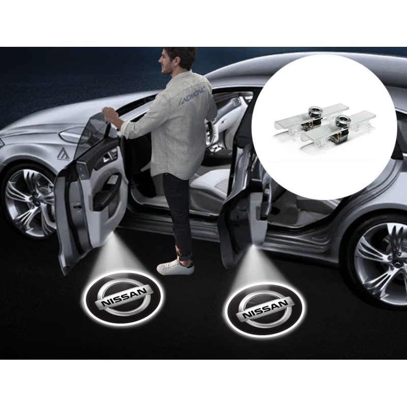 Nissan Wired Car Door Logo Projector Lights
