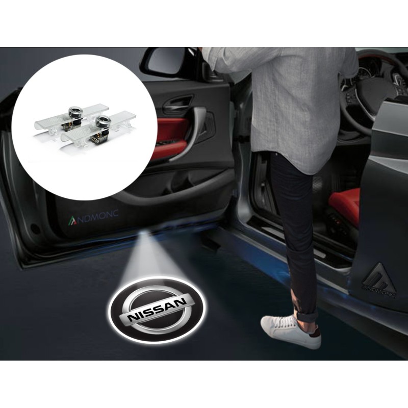 Nissan Wired Car Door Logo Projector Lights
