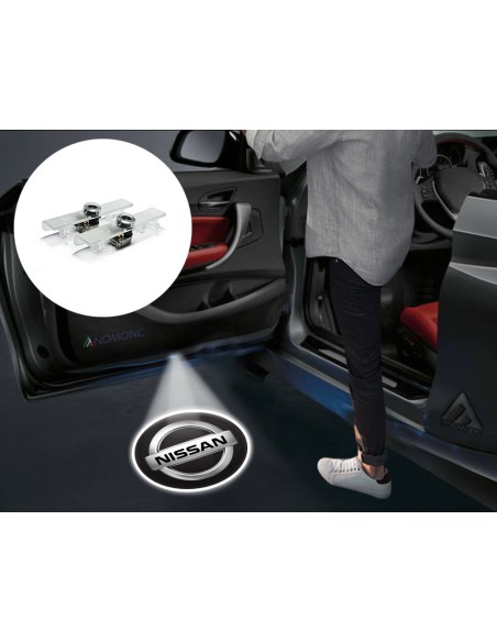 Nissan Wired Car Door Logo Projector Lights