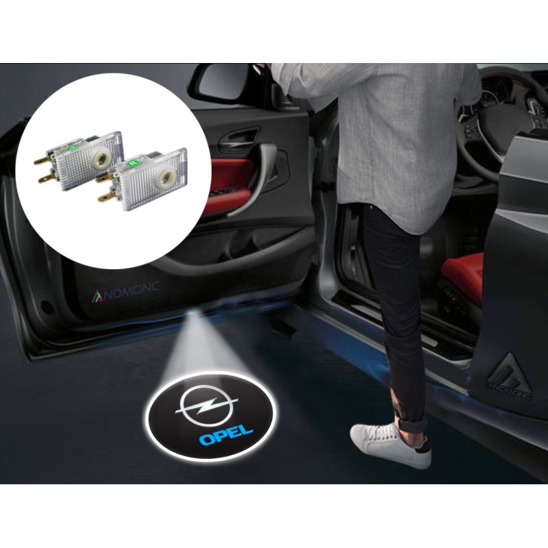 Opel Wired Car Door Logo Projector Lights