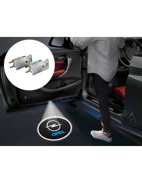 Opel Wired Car Door Logo Projector Lights