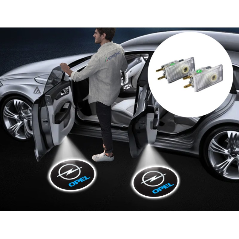 Opel Wired Car Door Logo Projector Lights