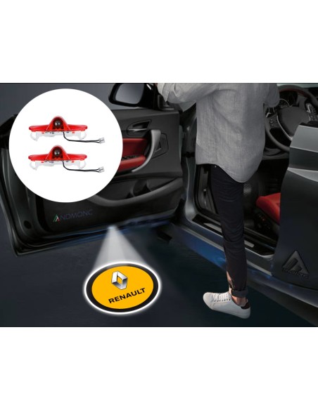Renault Wired Car Door Logo Projector Lights