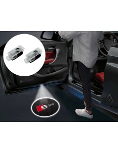Audi S-line Wired Car Door Logo Projector Lights