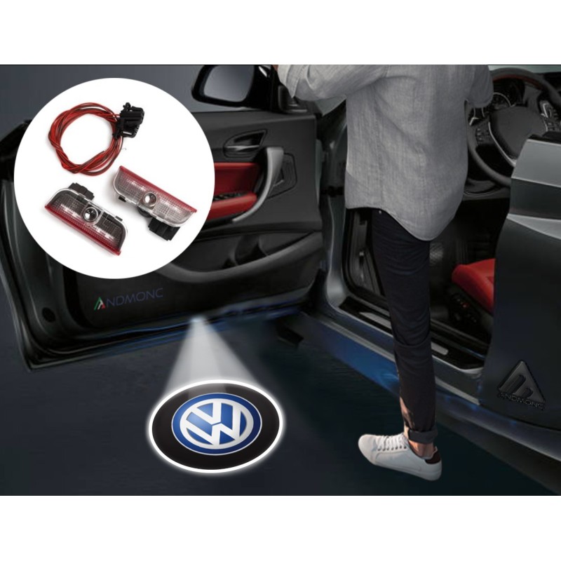Volkswagen Wired CANBUS Car Door Logo Projector Lights