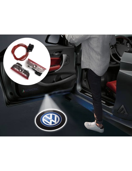 Volkswagen Wired CANBUS Car Door Logo Projector Lights