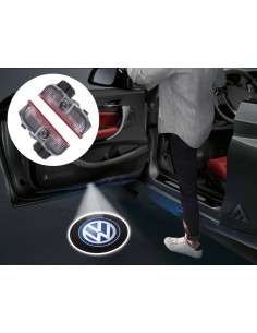 Volkswagen Wired Car Door Logo Projector Lights