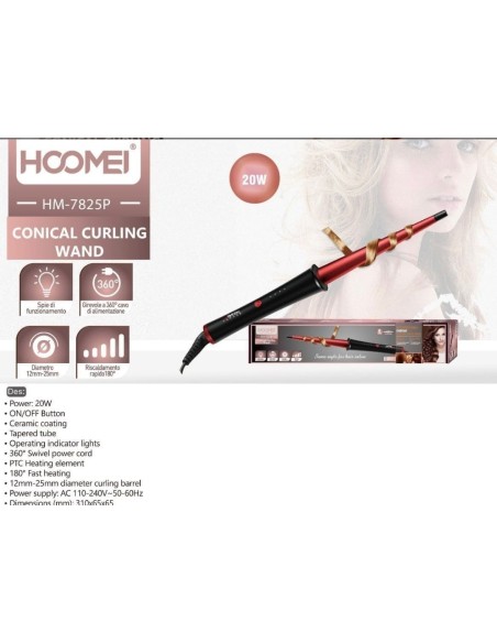 HM-7825P Hair Curler – 20 W