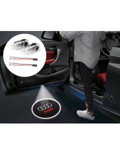Audi Wired CANBUS Car Door Logo Projector Lights