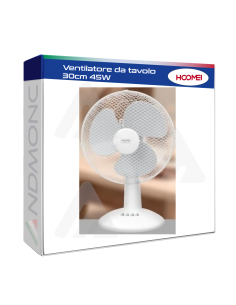 HM-8230 Desk Fan – 45 W, 30 cm
