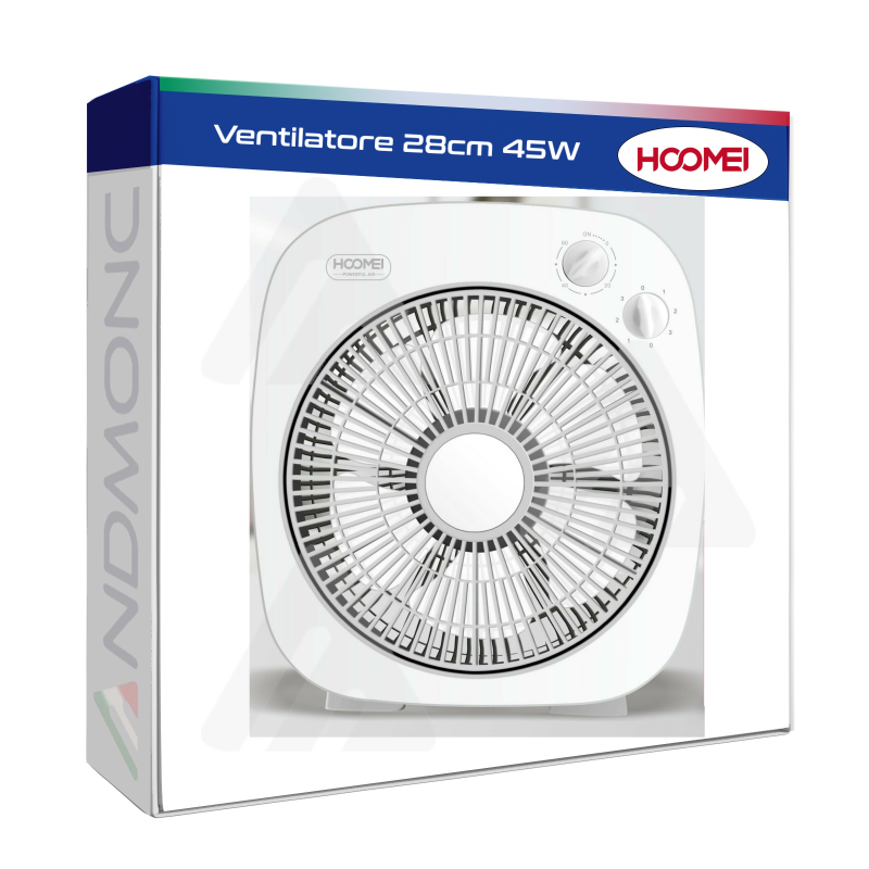 HM-8215 Fan – 45 W, 28 cm