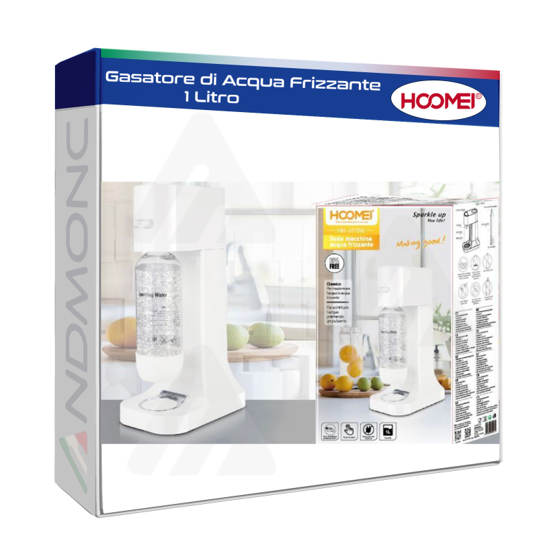 HM-6978W Sparkling Water Maker – 1 L