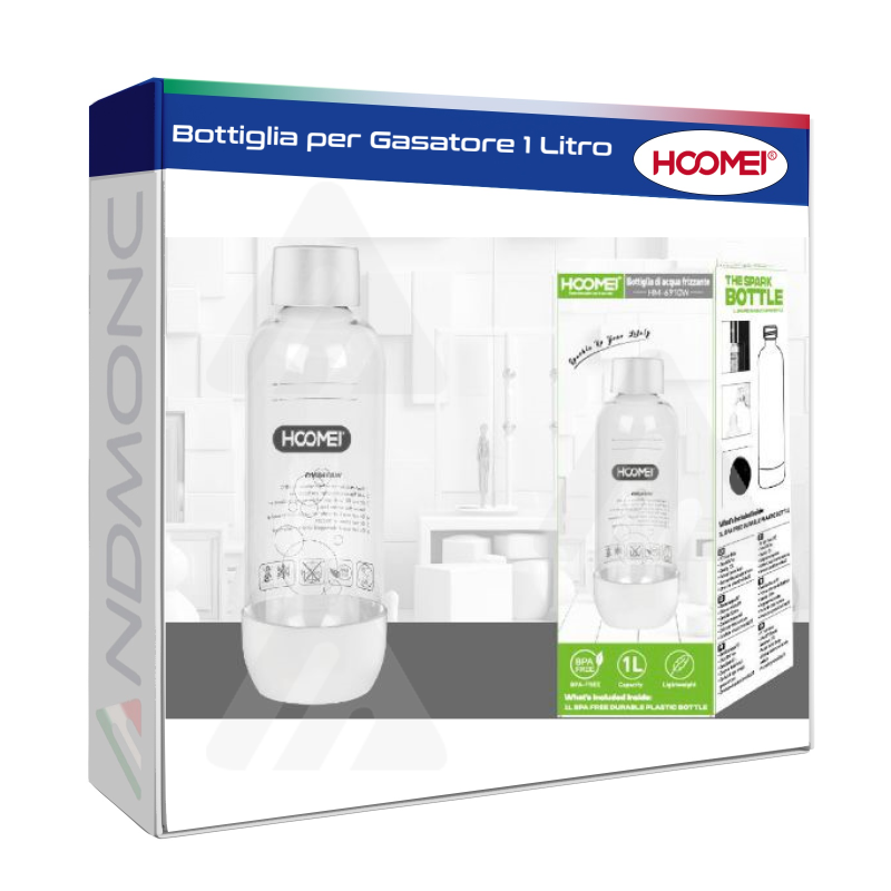 HM-6910W Sparkling Water Maker Bottle – 1 L