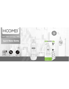 HM-6910W Sparkling Water Maker Bottle – 1 L 2