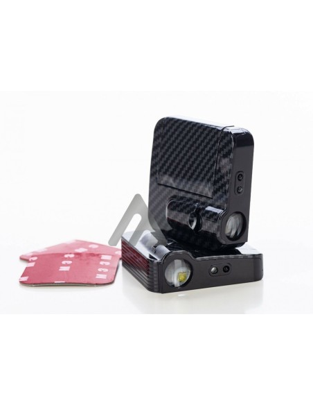 Hyundai Tucson Carbon-Style Wireless Car Door Logo Projector Lights