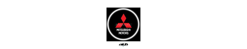 Mitsubishi Car Door Logo Projector Lights | Andmonc