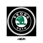 Skoda Car Door Logo Projector Lights
