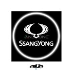 SsangYong Car Door Logo Projector Lights