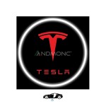 Tesla Car Door Logo Projector Lights