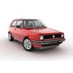 Volkswagen Golf 2 Door Logo Projector Lights