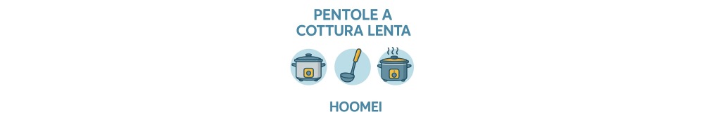 Hoomei Slow Cookers & Electric Cooking Pots | Andmonc
