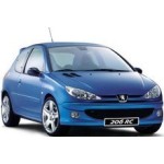 Peugeot 206 206 CC Door Logo Projector Lights