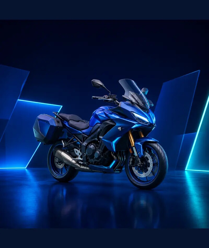 Accessori moto in stile futuristico