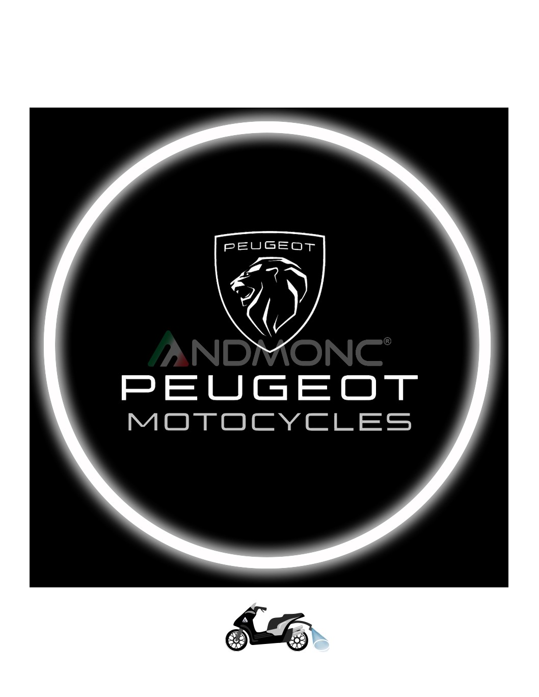 Peugeot proiettori scooter
