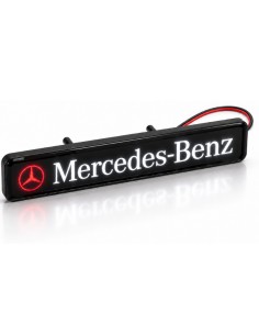 LED Grille Emblem for Mercedes-Benz – 16 × 3 cm, 1 Piece