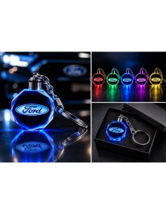 Ford Multicolour LED Keyring – Crystal Effect