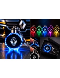 Renault Multicolour LED Keyring – Classic Logo