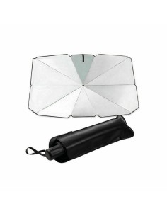 Folding Car Windscreen Sunshade — Umbrella Style, Approx. 130 × 77 cm